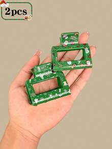 2/3/4/7 buc 2025 agrafe de păr drăguțe de Crăciun pentru fete, adorabile cu Moș Crăciun, reni, clopoței și oameni de zăpadă, potrivite pentru ținuta zilnică a fetelor, petrecerea de ziua de naștere, călătoriile, ținuta de festival sau cadoul de Crăciun pentru iubite