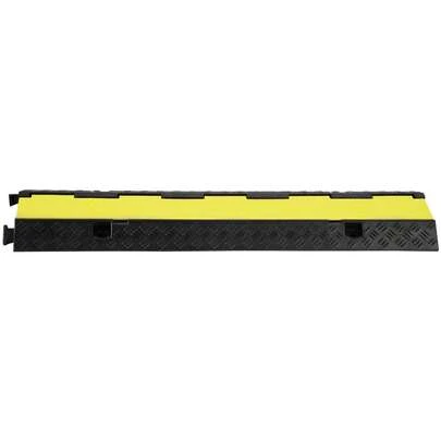 3 PC Cable Protector Rampa 2 Canales 12000 lbs Carga Cable Cable Cubierta Rampa