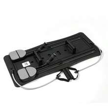 Foldable Fitness Board/Multifunctional Abs Training Board Foldable Home Pilates Training Board Equipped With Kneeling Pad And Timer For Abdominal And Core Strength Training Multifunctional Abs Training Board/Full Body Equipment Trainer With Elbow Support. Multifunctional Abs Training Board For Abdominal And Core Strength Training. Pink, Black, Purple/Halloween/Christmas/Thanksgiving//Valentine's Day Can Send Fitness Exercise - Multicolor - View 11