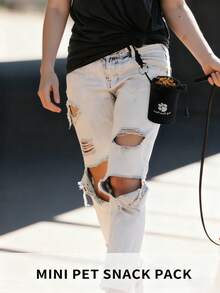 Nylon Pet Outdoor Training Treat Bag - Suitable For Walking, Training And Interactive Games, Can Be Used For Walks, Park Play And Interactive Feeding - Multicolor - View 5