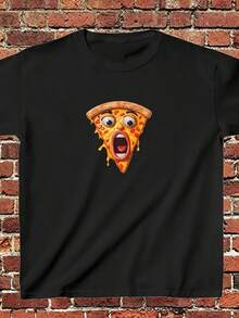 Pizza  Kids Tee - Style6 - View 1