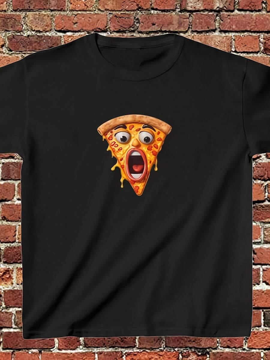 Pizza  Kids Tee - Style6 - View 1