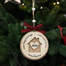 Christmas Ornament Decorations 2026, Christmas Tree OrnamentsHouse Warming Gifts New Home Decor Housewarming Gifts New Home Ornament 2026 House Essentials For New Home Gift Ideas First Christmas Ornaments, New Home Ornament 2026 - Housewarming Gifts For New Home