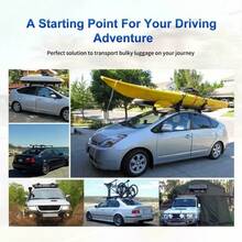 Versa Bare Roof Rack Crossbars Luggage Kayak Cargo Carriers + Lock - 1 - View 11