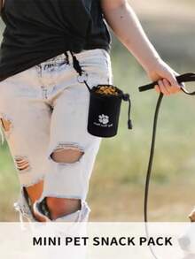 Nylon Pet Outdoor Training Treat Bag - Suitable For Walking, Training And Interactive Games, Can Be Used For Walks, Park Play And Interactive Feeding - Multicolor - View 6