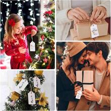 200pcs Premium White Gift Tags With 200 Root Natural Jute Twine Blank Gift Tags With String Ideal For Wedding Christmas Day Thanksgiving And Other Special Occasions Perfect For Personalized Gift Labels And Handmade Present Packaging