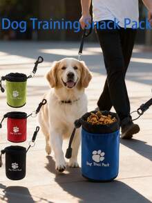 Nylon Pet Outdoor Training Treat Bag - Suitable For Walking, Training And Interactive Games, Can Be Used For Walks, Park Play And Interactive Feeding - Multicolor - View 1