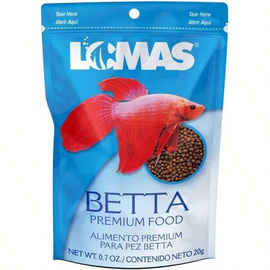 Lomas Alimento Premium para Peces Betta con 20 Gramos - 20 g (Paquete de 1) - Ver 1