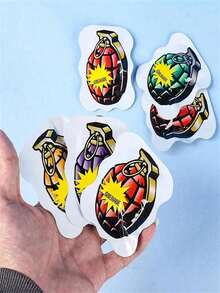 10 Pieces/20 Pieces/50 Pieces/100 Pieces/150 Pieces/200 Pieces Explosion Surprise Grenades, Fireworks, Simulated Automatic Inflatable Grenades, Prank Game Air Explosion Bags, Various Party Atmosphere Manufacturing Supplies, Birthday Parties, April Fool's Day, Christmas, New Year's Celebrations, Weddings (Random Colors)