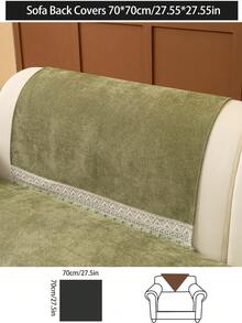 1 件四季沙发垫套，现代简约防滑沙发座垫，防尘可洗沙发套，柔软防褪色，宠物友好，适合 L 型沙发和 1/2/3/4 座沙发 - 綠色 - 查看 14