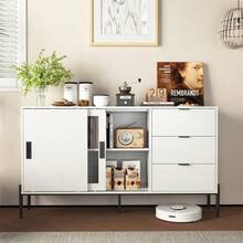 Storage Cabinets - White - View 3