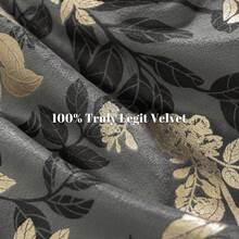 Queen Size 3pcs Ultra Soft Breathable Comforter Cover Set, Luxury Cozy Flannel Duvet Cover With Pillow Shams, 90" X 90", Dark Grey,  And  Bedding Collection - 灰色和金色(無被子) - 查看 4