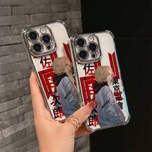 Funda de Teléfono Clásica Popular Anime Tokyo Revengers para iPhone 16 15 14 13 12 11 Pro Max X XR XS Max 8 7 Plus, Cubierta Trasera Transparente Suave a Prueba de Golpes - Mezcla de colores - Ver 5