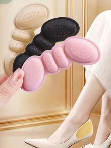 وسادات تبطين الكعب للأحذية الفضفاضة - تمنع انزلاق الكعب والاحتكاك - تحسن من مطابقة وراحة الحذاء - وسادات كعب مانعة للانزلاق للكعب العالي للنساء - تمنع الاحتكاك - حل لراحة القدم - تخفيف آلام الكعب - وسادات للأحذية للرجال والنساء - وسادات كعب مريحة