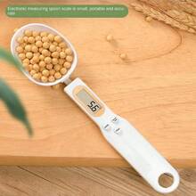 1pc Electronic Measuring Spoon Scale, Household Mini Kitchen Digital Scale, Handheld Ingredient Measuring Spoon, Food Weight Tool, Kitchen Scale