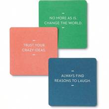 Motto Of The Day Card Set By : 76 Unique And Inspiring Statements With A Desktop Stand - MottooftheDayCardSet - View 6