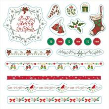 Merry Bright! A Festive Sticker Book over 500 holiday stickers! - inicial - Ver 10