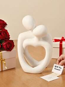 一款创意情侣装饰品，以情侣间心形拥抱为特色，适合装饰房间、卧室、婚礼，也是周年纪念日的精美礼物之选。 - 彩色 - 查看 15