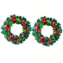 Weihnachtskränze Dekorationen, Schleifen Dekor Kränze, Feiertags-Dekorative Kränze, Innen Weihnachtsdekoration, Thanksgiving Dekoration, Außen Weihnachtsdekoration, Große Weihnachtskränze, Saisonale Dekorationen, Feiertags-Dekorationen, Herbst/Winter Stil, Geeignet für Innen-/Außendekoration, für Kamin, Wandakzente und Weihnachtsdekorationen Zuhause Weihnachtsdekoration Raumdekoration