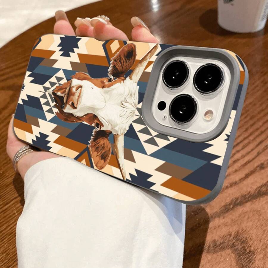 Funda protectora suave de alta calidad con orificios grandes, compatible con los modelos phone 17, 16, 15, 14, 13, 12 y 11 Plus Pro. Disponible en negro clásico, morado, gris y blanco. Ideal para Halloween y Acción de Gracias. - Gris - Ver 1