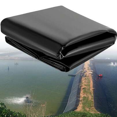 LLDPE Revestimiento para estanques de 15 x 20 pies, revestimiento para estanques de 20 mil, revestimientos para estanques de peces para cascadas, estanques y estanques de peces