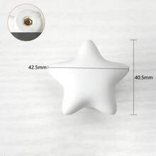 1/2/3 Pieces Of Cartoon Cute Macaron Color Matte Ceramic Solid Wardrobe Drawer Handles (With Free Screws), Drawer Wardrobe Handles, Door Handles, Bedroom Dressing Table Handles With Mirror, Suitable For Various Bedroom Furniture Such As Bedside Tables, Bedroom Wardrobes, Decorative Home Hardware Accessories