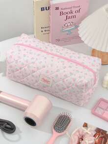 1Pc Cute Strawberry Pattern Print Hair Dryer Storage Bags Hair Curler Storage Bags For Travel Portable Hair Dryer Storage Bag Multifunctional Cosmetic Bag Cosmetic Storage,Hair Care Essential Oil Storage Bag ,Travel Toiletry Bag Handbag Dustproof Large Capacity Electric Curling Wand Straight Plate Clip Protective Cover Hair Dryer Storage Travel Essentials - 彩色 - 查看 6