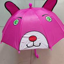 1 szt. losowy wzór, miniaturowy, uroczy parasol z uszami zwierząt, średnica 50 cm, dziecięcy parasol zabawkowy, parasol rekwizytowy, parasol dekoracyjny do fotografii