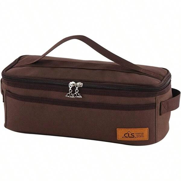 Camping Travel Cookware Organizer Bag Cooking Utensils Storge Portable Pouch For Outdoor Barbecue Camping Cooking Spoon Chopsticks Organizing