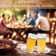 Cowboy Boot Shot Glasses,15 Pcs 1 Oz Mini Plastic Boot Shot Glass, Reusable Plastic Boot Cups For Cowboy Cowgirl Western Theme Party Supplies Bachelorette Birthday Party FavorsClear,Western Party Supplies,Cowboy Party Supplies,Party Supplies,Vasos Plásticos,Graduation Party Supplies - 15 包-Cear - 查看 5