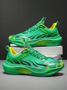 Men's Running Shoes, Marathon Road Running Shoes, Wear-Resistant Cushioned Sole, Breathable Lightweight Design, Comfortable Sports, Suitable For Outdoor Hiking, Running Training, Multi-Purpose Sports Shoes