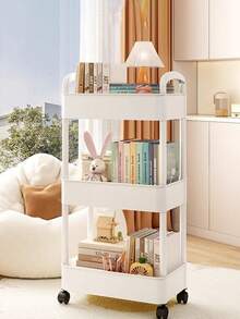 Xe đẩy đựng đồ 5 tầng/4 tầng/3 tầng hiện đại và tối giản có bánh xe này là một lựa chọn quà tặng tuyệt vời. Dễ dàng lắp ráp và tháo rời, nó có thể tiết kiệm không gian trong nhà và được đặt ở lối vào, phòng ngủ, phòng khách, nhà bếp, góc phòng tắm, ban công nhà, v.v. Thích hợp để đựng đồ ăn nhẹ, đồ dùng hàng ngày, mỹ phẩm, đồ chơi, khăn giấy và nhiều thứ khác. (Được làm bằng nhựa ABS, màu trắng hơi ngả be, có thể có sự khác biệt nhỏ về màu sắc) - Nhiều màu - Xem 11