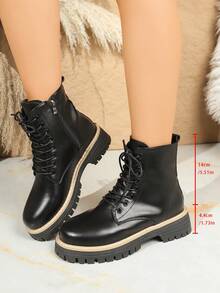 Nuevas botas de tobillo y botines para mujer, zapatos planos versátiles y de moda para uso casual