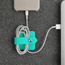 Earphone Cable Organizer, Earphone Holder, Earphone Cable Winder, Earphone Cable Manager, Christmas Gift - màu đen - Xem 11