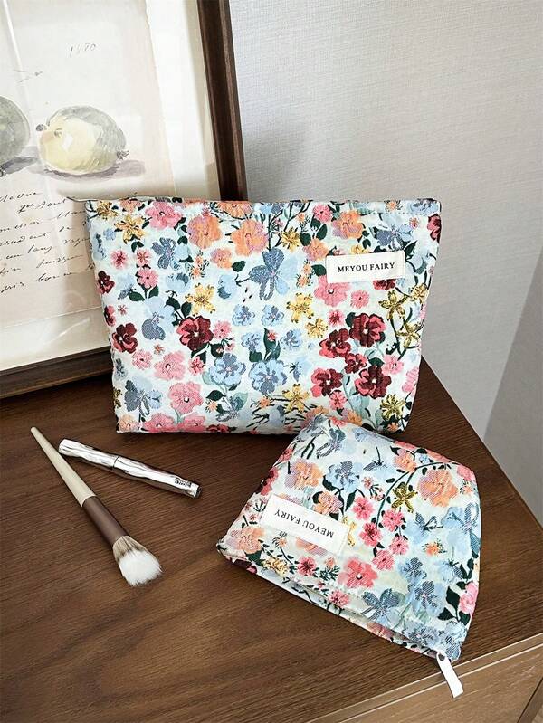 MEYOU FAIRY حقيبة مكياج، حقيبة محمولة باليد، حقيبة تخزين، حقيبة أدوات التجميل، حقيبة مكياج سعة كبيرة، تخزين مناديل المكياج، حقيبة سفر أساسية، حقيبة تخزين، حقيبة تخزين فوط صحية للنساء والفتيات، حافظة أقلام للطلاب، حقيبة داخلية، حقيبة سحاب وسادة، حقيبة مربعة، حقيبة مكياج كبيرة، هدايا عيد الميلاد، كيس، سفر، هدايا للنساء، ضروريات المرأة، ضروريات السفر، كيس، حقيبة يد صغيرة/مخلب، ضروريات، منظم مكياج، منظم مكياج، كيس، حامل فرش، كيس صغير، كيس سعة كبيرة