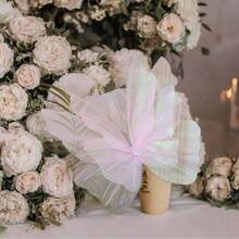 1 pezzo Farfalla artificiale grande per decorazione di feste, 50cm/19,69 pollici, decorazione a parete 3D farfalla per feste, matrimoni, compleanni e forniture per la casa