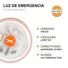 Traffic-Approved Emergency Car Light, With SIM Card And Paid Data Until 2038, Traffic-Approved V16 Beacon With Geolocation, Mandatory January 2026, V16 Light With Geolocation 3.0, Approved By Traffic Authorities - LUZ-V16-EX-1 PCS - 查看 9