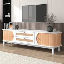 Television Stands & Entertainment Centers - White - View 2
