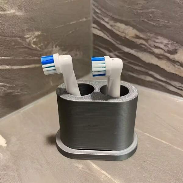 1 Stück Elektrische Zahnbürsten Kopf Mini Aufbewahrungsbox, Elektrische Zahnbürsten Kopf Halter, Kunststoff Badezimmer Ablage, platzsparende Badezimmer Ablage, unabhängiger Badezimmer Zahnbürstenhalter, ohne Installation/Stromversorgung benötigt, geeignet für kleine Räume und Haushalte, lustiges Dekor, leicht zu reinigen, stabile Struktur, geeignet für Häuser, Wohnungen