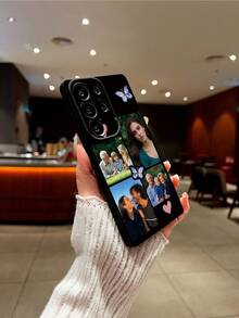 1 pezzo Custodia per telefono in silicone opaco personalizzabile con testo e grafica personalizzata, protezione per lente per Apple 17 Pro Max/16 Pro/15 Pro Max/14 Pro Max/13 Pro Max/A12/A13/A14/A15/A52/A54/A55/13C, OPPO A15/A17, Honor X6A/X7B/X8B/X6, S23 Ultra/S24 Ultra/A52S, VIVO, OPPO, Redmi, Honor, Infinix