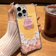 Teléfono: Un teléfono móvil con un exquisito diseño de pintura al óleo 3D de un planeta. Funda transparente antigolpes de cuatro esquinas para phone 17, 16, 15, 14, 13, 12/17, 16, 15, 14 Plus/17, 16, 15, 14, 13, 12 Pro/17, 16, 15, 14, 13, 12 Pro/11/11 Pro/i. Para todas las estaciones. Accesorio para móvil. Funda artística. Elegante. Material de alta calidad. Resistente a arañazos y golpes. Ideal para compradores y entusiastas de la tecnología. - Colores mixtos 1 - Ver 2