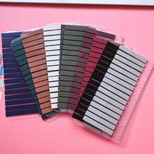 320 buc/pachet, 10 modele, etichete autocolante ultrafine, potrivite pentru corectarea manualelor, indexare, etichetare fișiere, fabricate din plastic PET, rechizite de birou