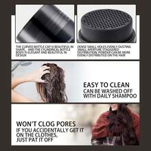 Polvo de Fibras Capilares Negro - Relleno Instantáneo para Cabello Ralo, Aporta Volumen y Efecto Natural, Ideal para Estilos con Densidad, 28 gr - Multicolor - Ver 7