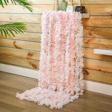 10pcs 100cm/39inch Artificial Silk Wisteria Flower Vines Hanging Rattan Flowers Wedding Home Decoration, Valentine Day, Gift Gifts Birthday Graduation