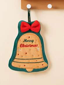 1 件圣诞手巾，悬挂式厨房洗碗布，珊瑚绒加厚吸水速干小毛巾 - 彩色 - 查看 6