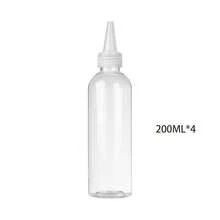 防漏尖头分配瓶 - 塑料旅行装乳液、精华液和精华素容器 | 易于挤压、可密封的分装瓶 - 彩色 - 查看 10