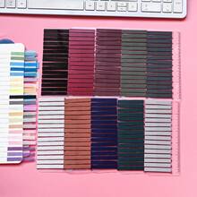 320 buc/pachet, 10 modele, etichete autocolante ultrafine, potrivite pentru corectarea manualelor, indexare, etichetare fișiere, fabricate din plastic PET, rechizite de birou