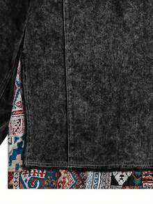 Men Denim Jackets - màu đen - Xem 2