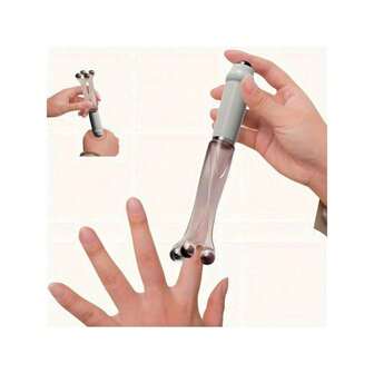 一套手指按摩滚轮，手动按摩工具，促进血液循环，缓解压力，是呵护手指、手掌和掌心的完美礼物 + 2 个手指按摩器