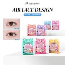 MLEN DIARY 双眼皮贴，隐形提拉眼皮贴，适用于单眼皮、下垂眼皮，带工具（144P-27 * 4mm），价格实惠，情人节礼物，平价好物，旅行必备，房间装饰，情人节礼物，便宜货，房间用品，1美元商品，度假必备，女士礼物，卧室用品，情人节，99美分 - 100個(27*4毫米) - 查看 8